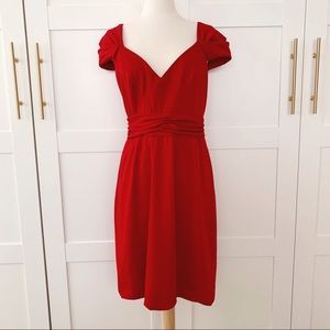 Badgley Mischka Classic Red Dress